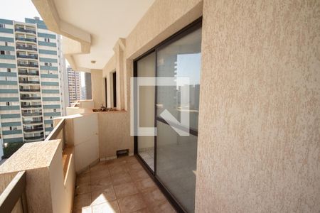 Varanda da Sala de apartamento para alugar com 2 quartos, 82m² em Centro, Ribeirão Preto
