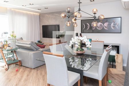 Sala de Jantar de apartamento à venda com 3 quartos, 106m² em Jardim Flor da Montanha, Guarulhos