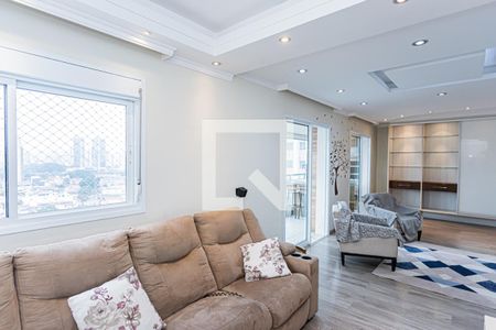 Sala de apartamento à venda com 3 quartos, 144m² em Jardim das Laranjeiras, São Paulo