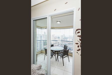 Varanda da Sala de apartamento à venda com 3 quartos, 144m² em Jardim das Laranjeiras, São Paulo