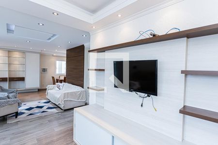 Sala de apartamento à venda com 3 quartos, 144m² em Jardim das Laranjeiras, São Paulo