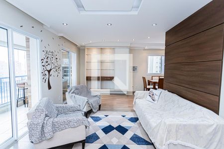 Sala de apartamento à venda com 3 quartos, 144m² em Jardim das Laranjeiras, São Paulo