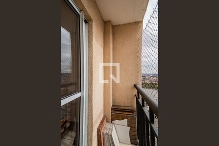 Varanda da Sala de apartamento à venda com 3 quartos, 70m² em Parque Erasmo Assunção, Santo André