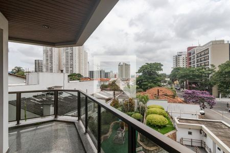Varanda da Sala de apartamento para alugar com 3 quartos, 180m² em Vila Congonhas, São Paulo