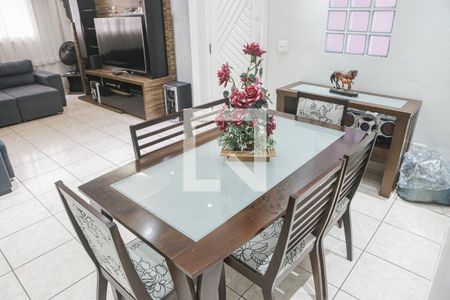 Sala - Sala de Jantar de casa à venda com 3 quartos, 127m² em Vila Bela Vista, Santo André
