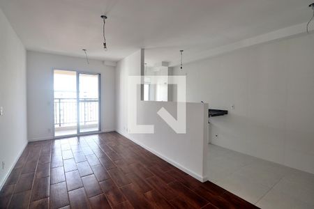 Sala de apartamento à venda com 2 quartos, 55m² em Jardim, Santo André