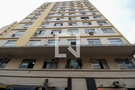 Fachada do Prédio de kitnet/studio à venda com 1 quarto, 27m² em Centro, Rio de Janeiro