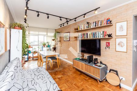 Sala de apartamento à venda com 3 quartos, 90m² em Vila Nova Conceição, São Paulo