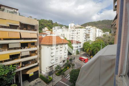 Vista da Sala de apartamento para alugar com 2 quartos, 50m² em Laranjeiras, Rio de Janeiro