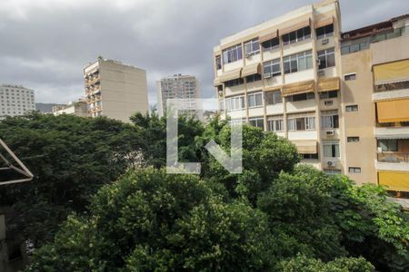 Vista da Sala de apartamento para alugar com 2 quartos, 50m² em Laranjeiras, Rio de Janeiro
