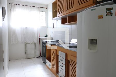 Cozinha de apartamento à venda com 1 quarto, 45m² em São Miguel, São Leopoldo