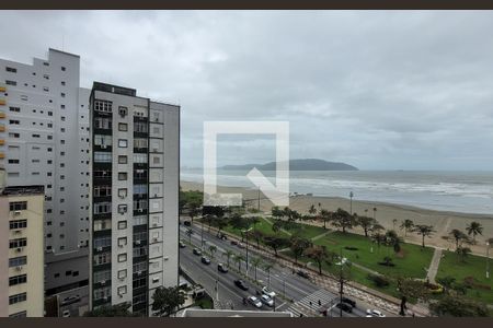 Vista de apartamento para alugar com 2 quartos, 80m² em José Menino, Santos
