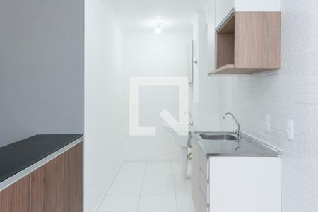Cozinha de apartamento à venda com 2 quartos, 36m² em Vila das Bandeiras, Guarulhos