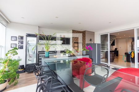 Varanda gourmet de apartamento à venda com 2 quartos, 120m² em Centro, Osasco