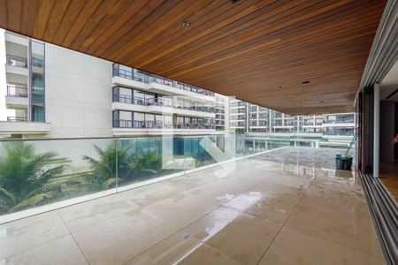 Varanda de apartamento para alugar com 1 quarto, 169m² em Barra da Tijuca, Rio de Janeiro
