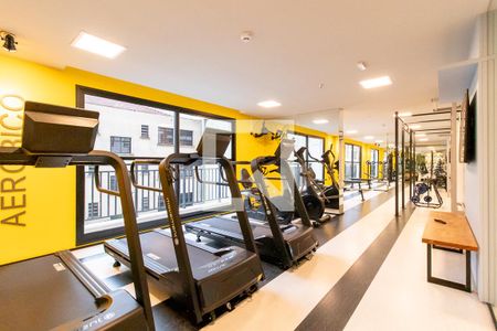 Studio para alugar com 19m², 1 quarto e sem vagaÁrea comum - Academia