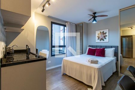 Studio de kitnet/studio para alugar com 1 quarto, 19m² em Centro, Curitiba