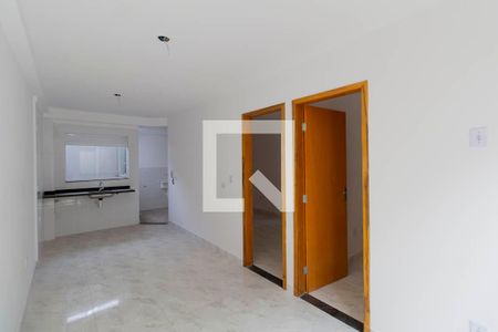 Sala e Cozinha Integrada  de apartamento para alugar com 2 quartos, 44m² em Cidade Patriarca, São Paulo