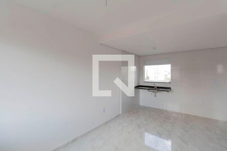 Sala e Cozinha Integrada  de apartamento à venda com 2 quartos, 44m² em Cidade Patriarca, São Paulo