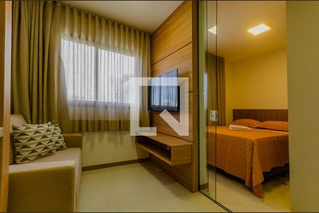 Sala de apartamento para alugar com 1 quarto, 22m² em Pituba, Salvador