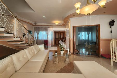 Sala de Estar de casa para alugar com 3 quartos, 450m² em Olímpico, São Caetano do Sul