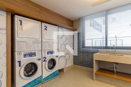 Apartamento à venda com 34m², 2 quartos e sem vaga Apartamento à venda com 34m², 2 quartos e sem vagaÁrea comum - Lavanderia