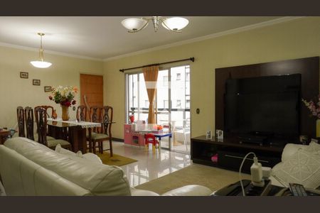 Sala de apartamento à venda com 4 quartos, 131m² em Vila Monte Alegre, São Paulo