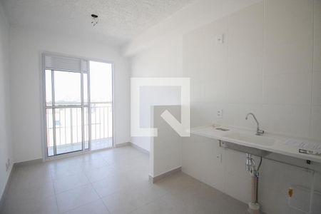 Sala/Cozinha de apartamento à venda com 1 quarto, 32m² em Vila Guilherme, São Paulo
