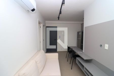 Sala de TV de apartamento para alugar com 1 quarto, 31m² em Vila Mafra, São Paulo
