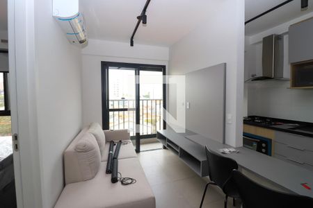 Sala de TV de apartamento para alugar com 1 quarto, 31m² em Vila Mafra, São Paulo