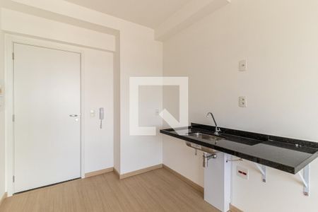 Cozinha de apartamento para alugar com 1 quarto, 32m² em Consolação, São Paulo
