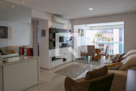 Sala e Varanda Gourmet de apartamento para alugar com 3 quartos, 85m² em Vila Ipojuca, São Paulo