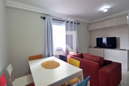 Sala de apartamento para alugar com 2 quartos, 60m² em Vila Curuçá, Santo André