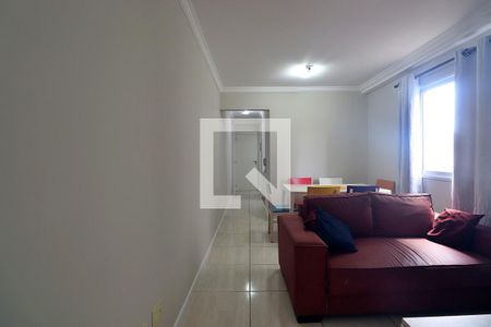 Sala de apartamento para alugar com 2 quartos, 60m² em Vila Curuçá, Santo André