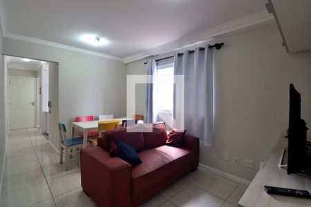 Sala de apartamento para alugar com 2 quartos, 60m² em Vila Curuçá, Santo André