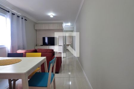Sala de apartamento para alugar com 2 quartos, 60m² em Vila Curuçá, Santo André