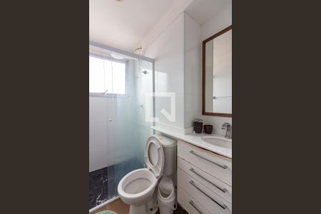 Banheiro de apartamento à venda com 1 quarto, 41m² em Centro, Osasco