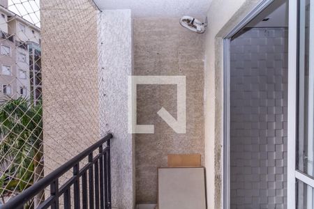 Varanda da Sala de apartamento para alugar com 2 quartos, 58m² em Sítio da Figueira, São Paulo