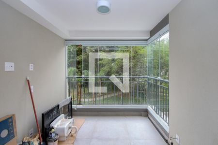 Varanda da Sala de apartamento à venda com 2 quartos, 66m² em Santo Amaro, São Paulo