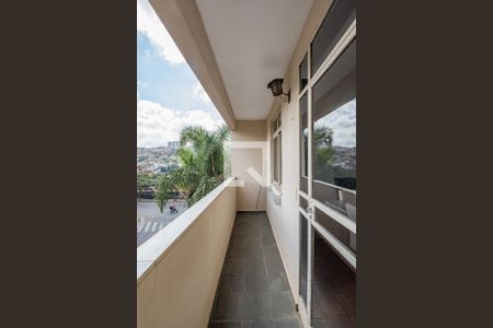 Varanda da Sala de apartamento à venda com 3 quartos, 70m² em Estoril, Belo Horizonte