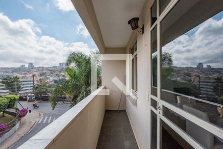 Varanda da Sala de apartamento para alugar com 3 quartos, 70m² em Estoril, Belo Horizonte