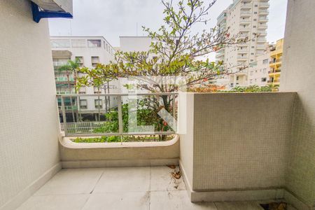 Varanda  de apartamento para alugar com 3 quartos, 86m² em Balneario Cidade Atlantica, Guarujá