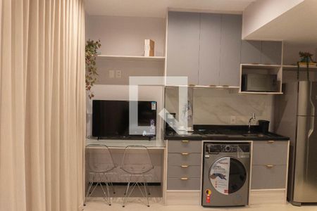 Studio de kitnet/studio para alugar com 1 quarto, 21m² em República, São Paulo