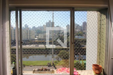 Vista da Sala de apartamento à venda com 2 quartos, 57m² em Partenon, Porto Alegre
