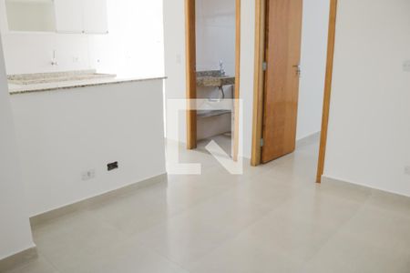 Sala/Cozinha de apartamento para alugar com 1 quarto, 35m² em Vila Isolina Mazzei, São Paulo