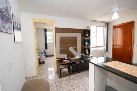 Sala de apartamento à venda com 2 quartos, 45m² em Duque de Caxias, São Leopoldo