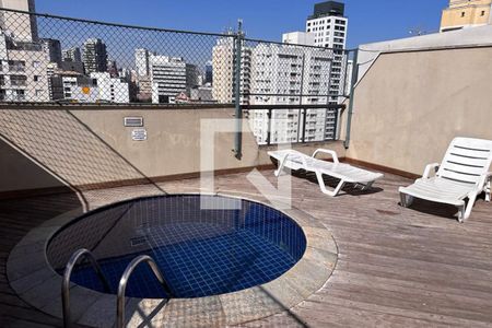 Apartamento à venda com 42m², 1 quarto e 1 vagaPiscina