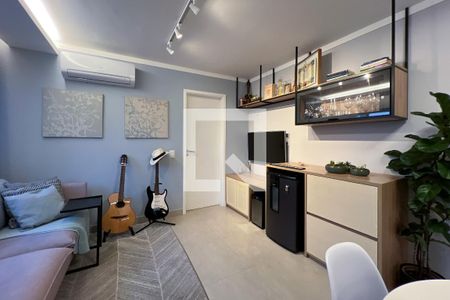 Sala de apartamento à venda com 1 quarto, 42m² em Vila Olímpia, São Paulo