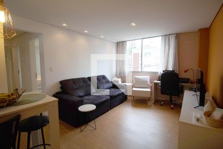 Sala de apartamento à venda com 2 quartos, 69m² em Pinheiros, São Paulo