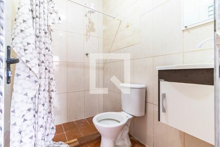 Banheiro de kitnet/studio para alugar com 1 quarto, 35m² em Campo Grande, São Paulo